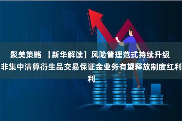 聚美策略 【新华解读】风险管理范式持续升级 非集中清算衍生品交易保证金业务有望释放制度红利
